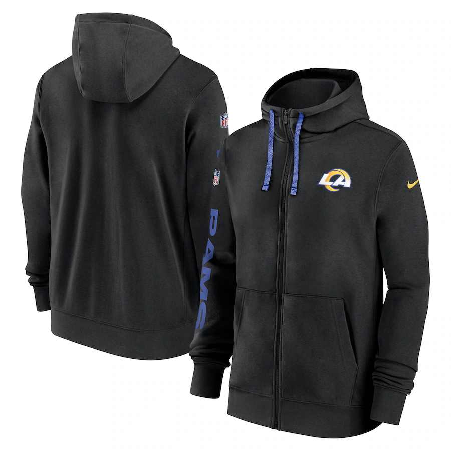 Men Los Angeles Chargers black style 4 2024 Nike NFL Hoodie